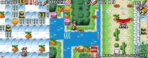 скриншот из java игры на телефон Bobby Carrot 5: Level up